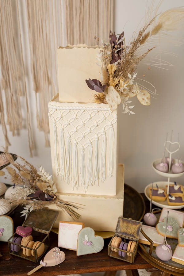 Candy Table im Boho Style für Eure Hochzeit in Dresden mit wund